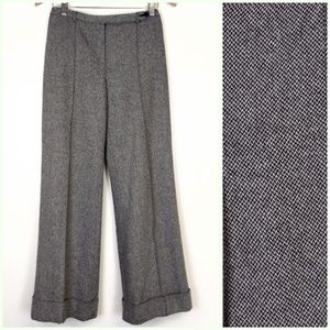 LOFT Gray Wide-Leg Pants